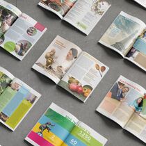 Innenseiten des VHS-Magazins